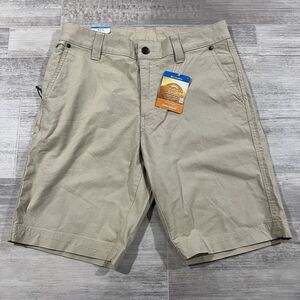 Columbia Shorts Men's 30 Regular Flex ROC Omni-Shade UPF 50 Inseam 10 Fossil NWT